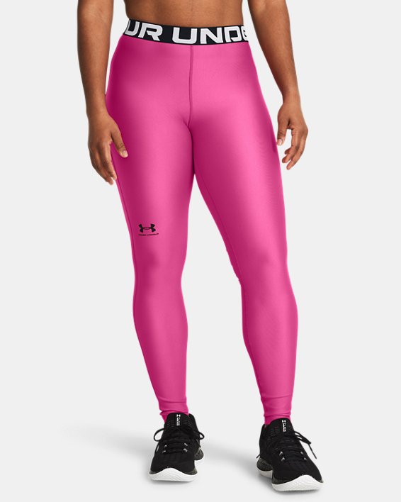 Women's HeatGear® Leggings, Pink, pdpMainDesktop image number 0